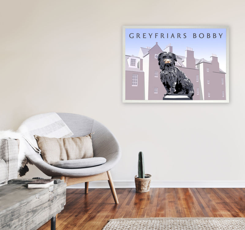 Greyfriars Bobby by Richard O'Neill A1 Oak Frame