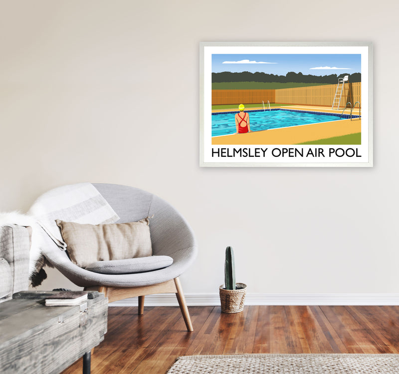Helmsley Open Air Pool by Richard O'Neill A1 Oak Frame
