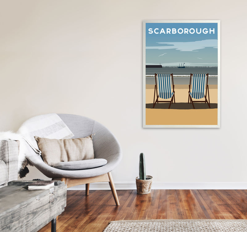 Scarborough 2 by Richard O'Neill A1 Oak Frame