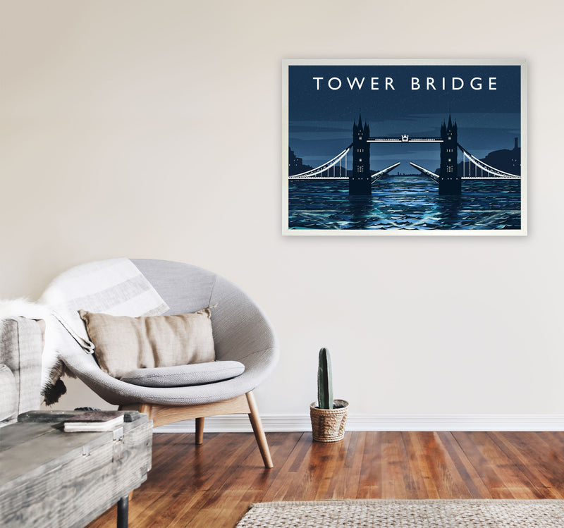 Tower Bridge by Richard O'Neill A1 Oak Frame