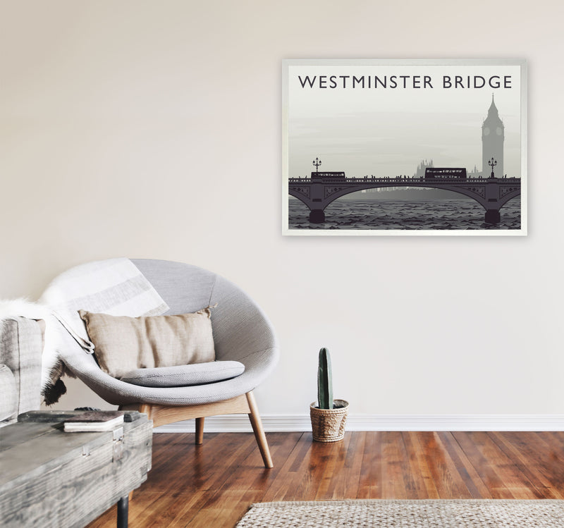 Westminster Bridge by Richard O'Neill A1 Oak Frame