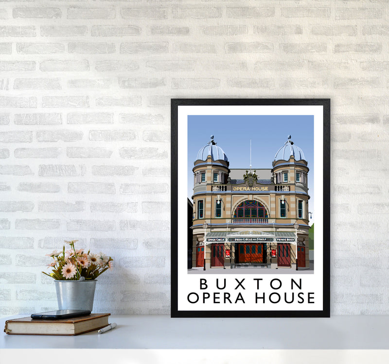 Buxton Opera House by Richard O'Neill A2 White Frame