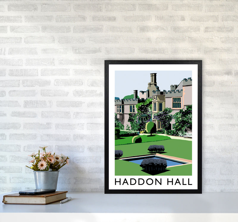 Haddon Hall by Richard O'Neill A2 White Frame