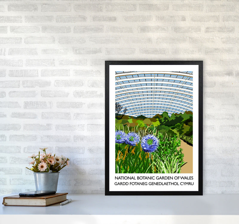 National Botanic Garden Of Wales by Richard O'Neill A2 White Frame