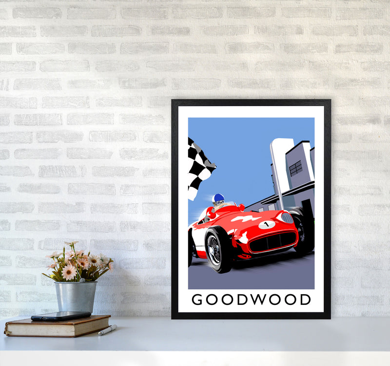Goodwood by Richard O'Neill A2 White Frame