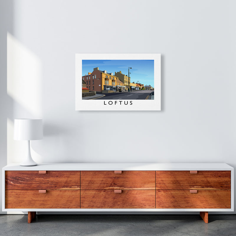 Loftus 3 Art Print by Richard O'Neill A2 Canvas