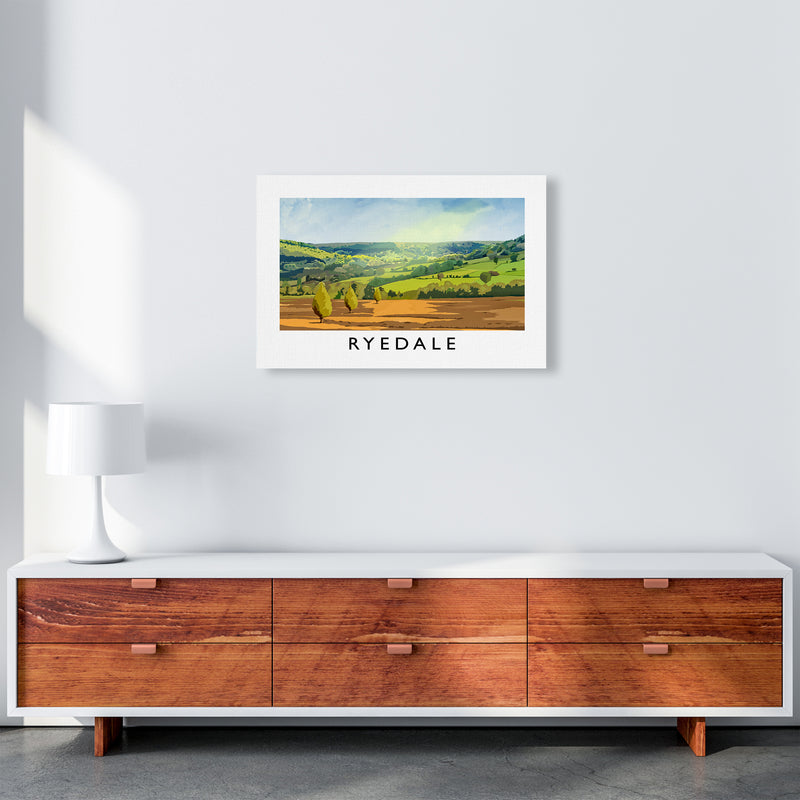 Ryedale Travel Art Print by Richard O'Neill A2 Canvas