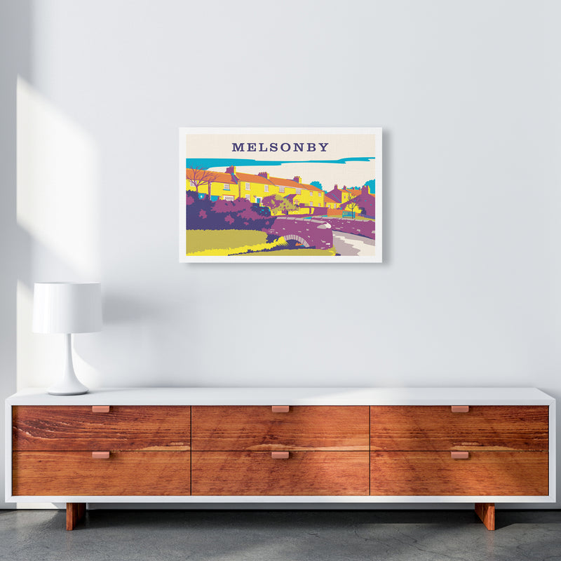 Melsonby Travel Art Print by Richard O'Neill A2 Canvas