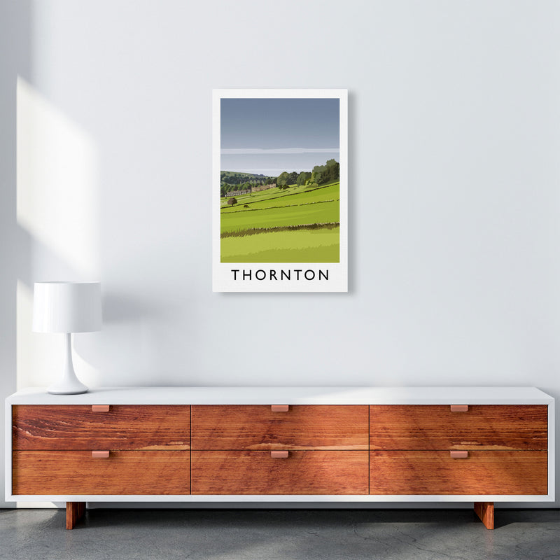 Thornton portrait Travel Art Print by Richard O'Neill A2 Canvas