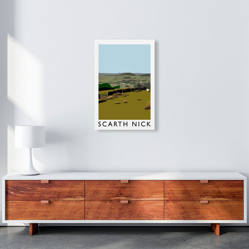 Scarth Nick Art Print by Richard O'Neill A2 Canvas