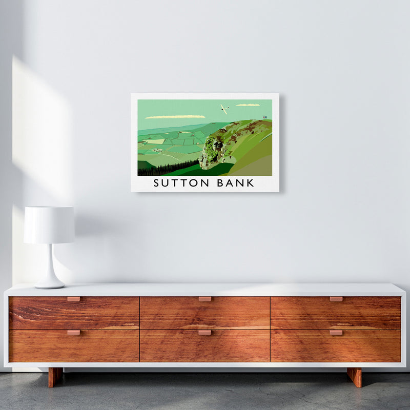 Sutton Bank Art Print by Richard O'Neill A2 Canvas
