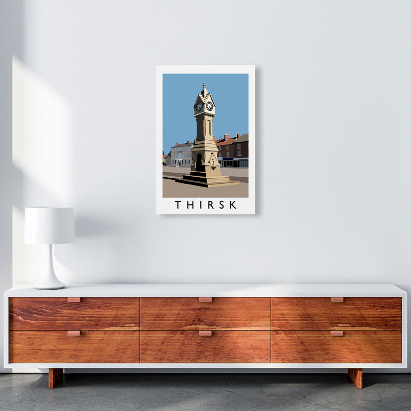 Thirsk by Richard O'Neill Yorkshire Art Print, Vintage Travel Poster A2 Canvas