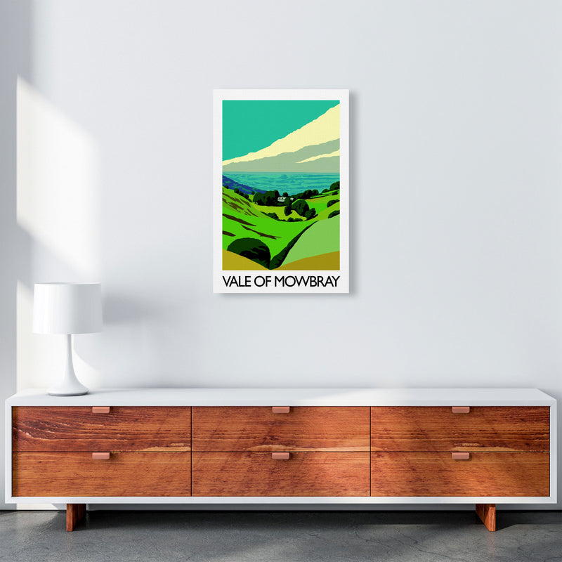 Vale Of Mowbray by Richard O'Neill Yorkshire Art Print, Vintage Travel Poster A2 Canvas