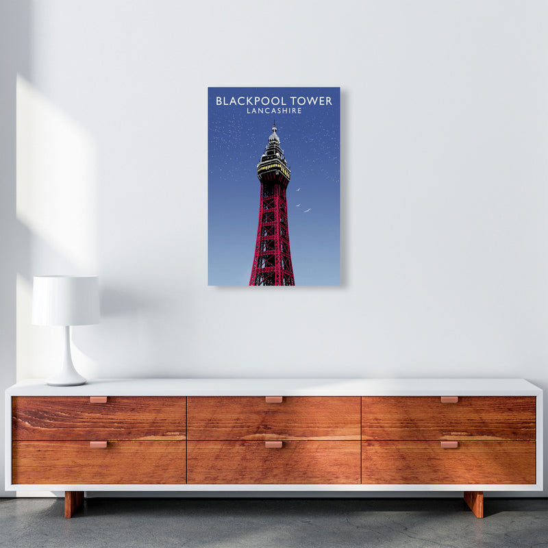 Blackpool Tower by Richard O'Neill A2 Canvas