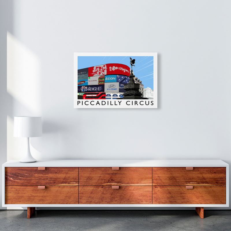 Piccadilly Circus London Art Print by Richard O'Neill A2 Canvas