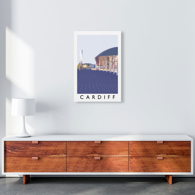 Cardiff by Richard O'Neill A2 Canvas