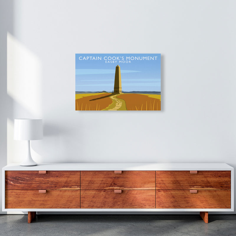 Captain Cooks Monument (Landscape) by Richard O'Neill A2 Canvas