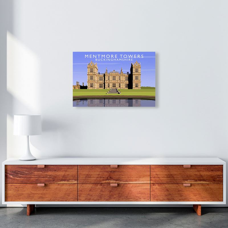 Mentmore Towers (Landscape) by Richard O'Neill A2 Canvas