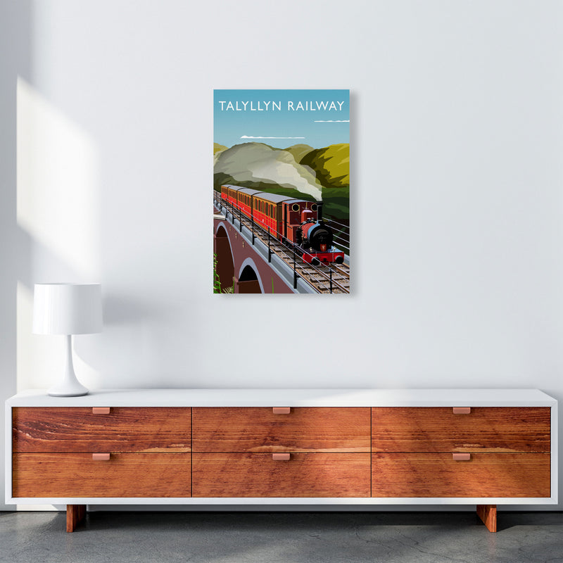 Talyllyn Railway (Portrait) by Richard O'Neill A2 Canvas