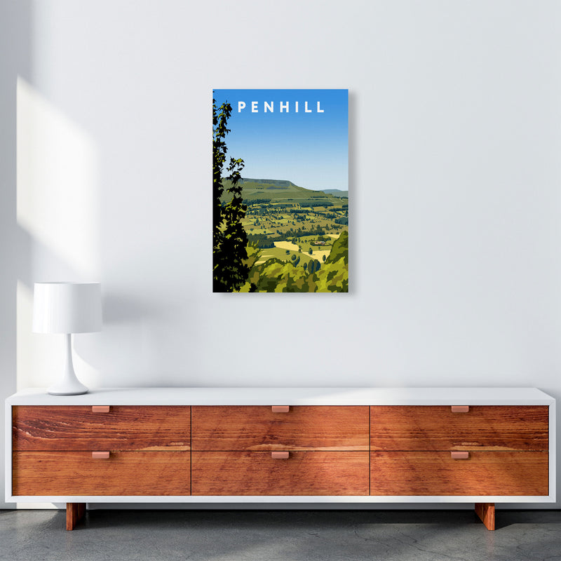 Penhill2 Portrait by Richard O'Neill A2 Canvas