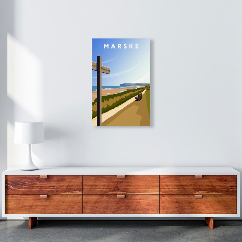 Marske Portrait by Richard O'Neill A2 Canvas