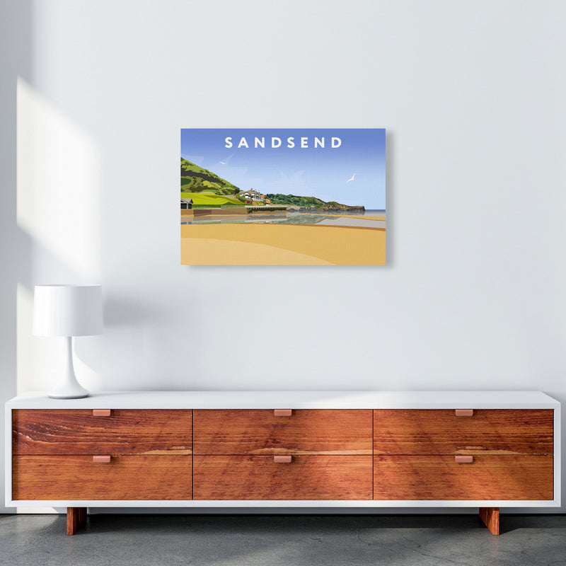 Sandsend4 by Richard O'Neill A2 Canvas