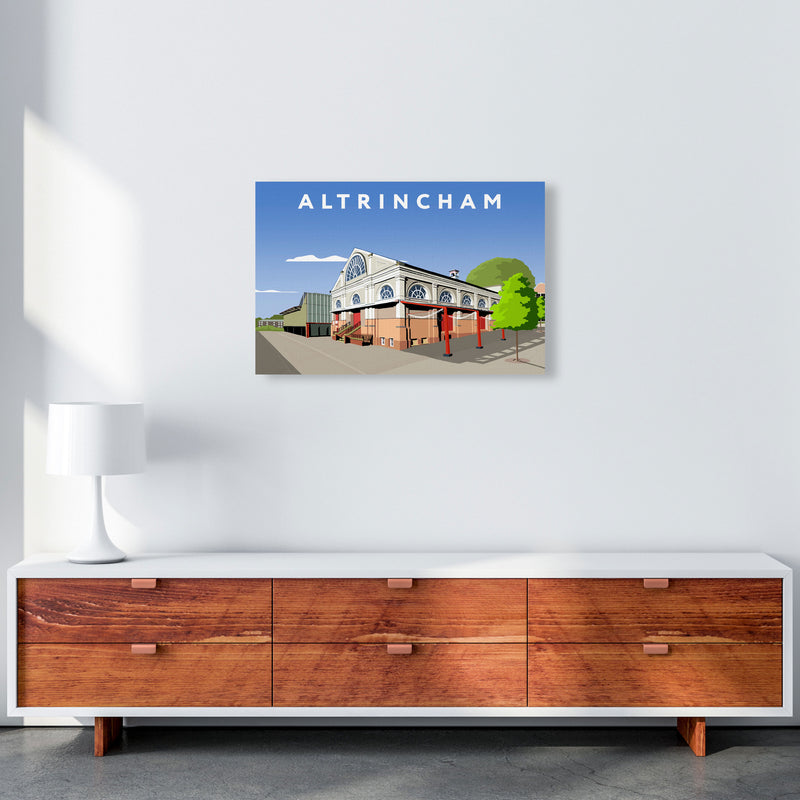 Altrincham by Richard O'Neill A2 Canvas