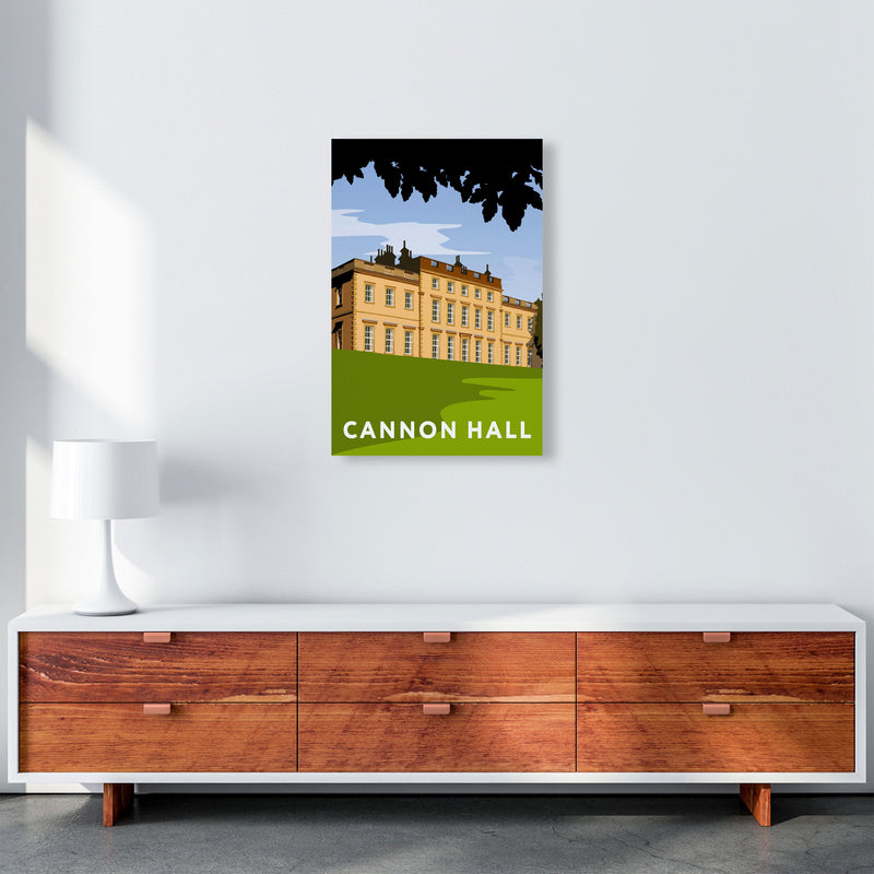 Cannon Hall Portrait by Richard O'Neill A2 Canvas