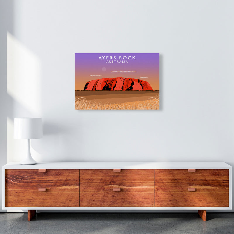 Ayers Rock by Richard O'Neill A2 Canvas