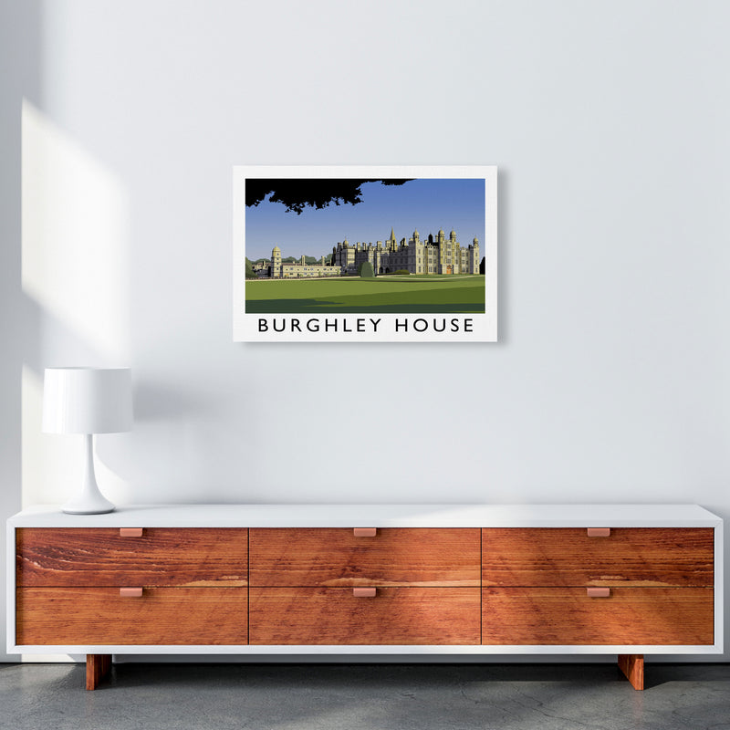 Burghley House 2 by Richard O'Neill A2 Canvas