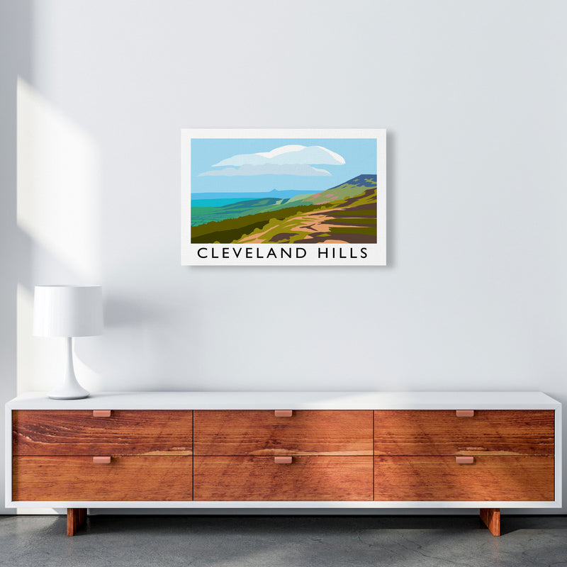 Cleveland Hills by Richard O'Neill A2 Canvas