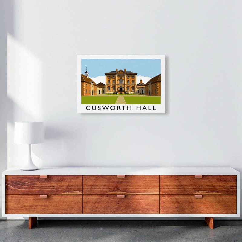 Cusworth Hall Art Print by Richard O'Neill A2 Canvas