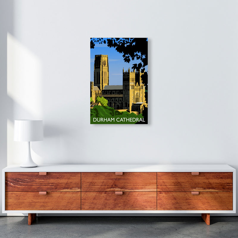 Durham Cathedral Portrait by Richard O'Neill A2 Canvas