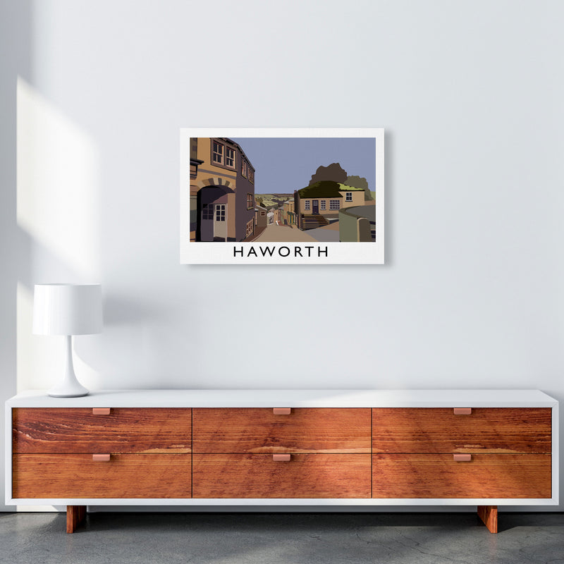 Haworth Framed Digital Art Print by Richard O'Neill A2 Canvas