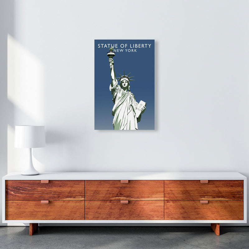 Statue of Liberty New York Art Print by Richard O'Neill A2 Canvas