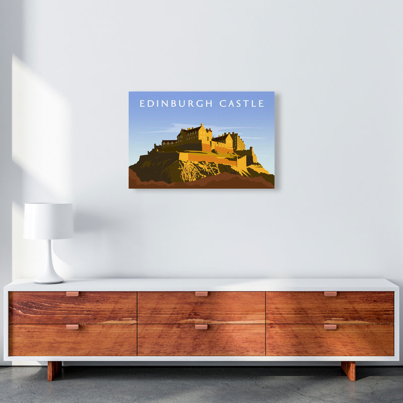 Edinburgh Castle Art Print by Richard O'Neill A2 Canvas