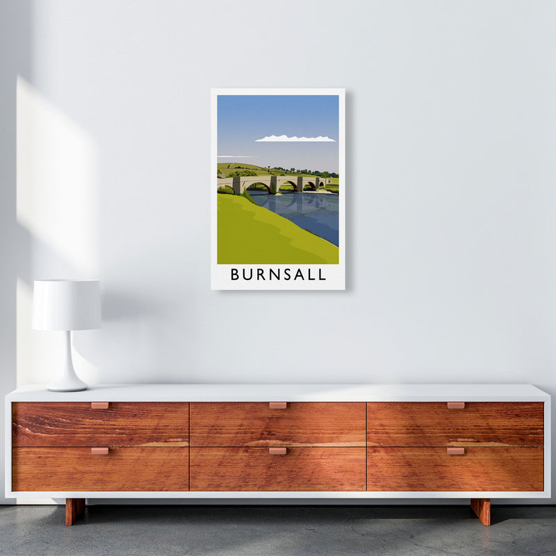 Burnsall portrait by Richard O'Neill A2 Canvas