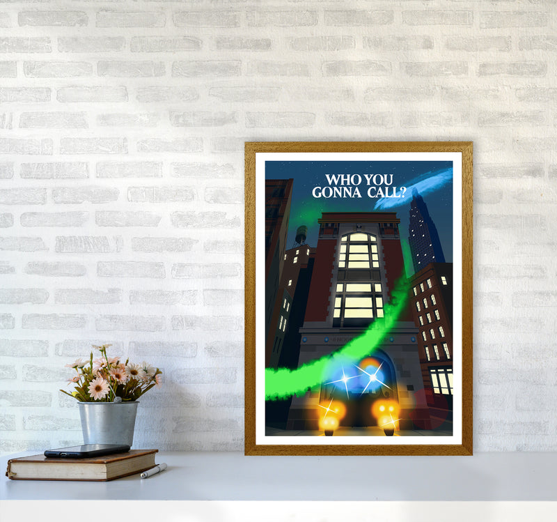Ghostbusters Night Art Print by Richard O'Neill A2 Print Only
