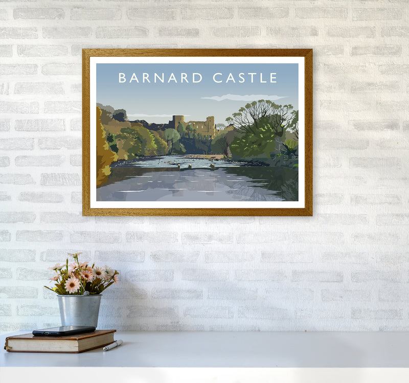 Barnard Castle 2 Art Print by Richard O'Neill A2 Print Only