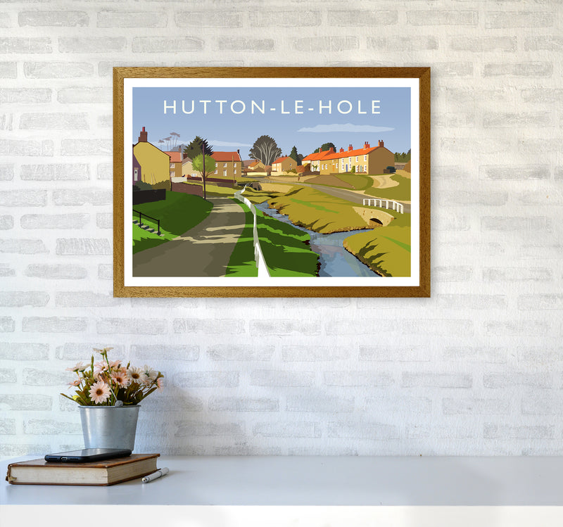 Hutton-Le-Hole Art Print by Richard O'Neill A2 Print Only