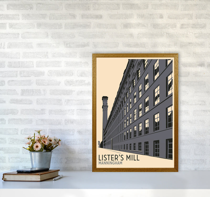 Lister's Mill, Manningham Travel Art Print by Richard O'Neill A2 Print Only