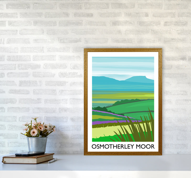 Osmotherley Moor portrait Travel Art Print by Richard O'Neill A2 Print Only