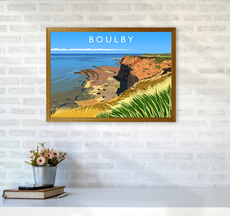 Boulby Travel Art Print by Richard O'Neill A2 Print Only