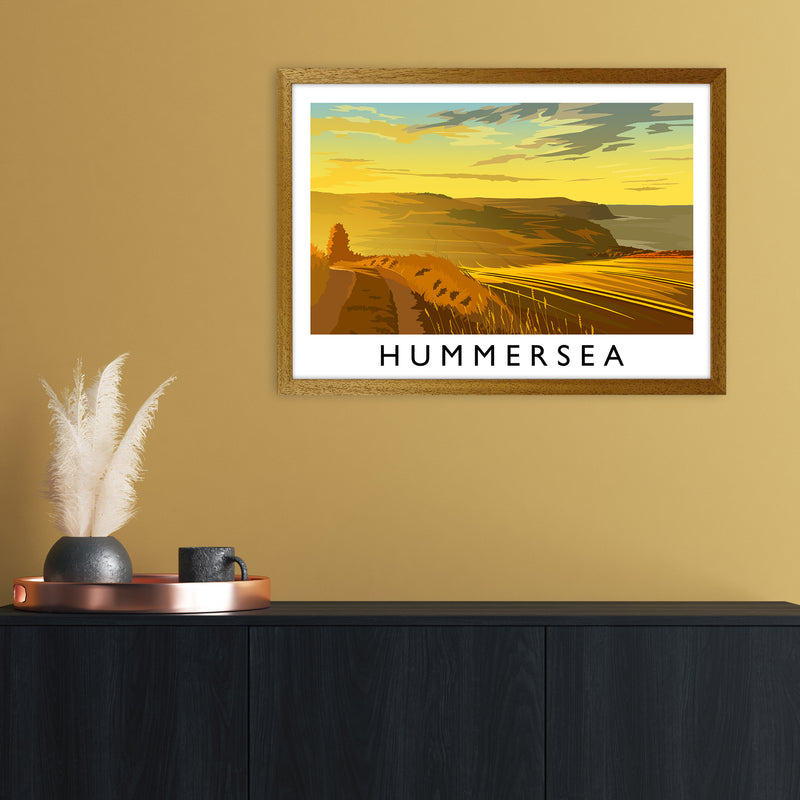 Hummersea Travel Art Print by Richard O'Neill A2 Print Only