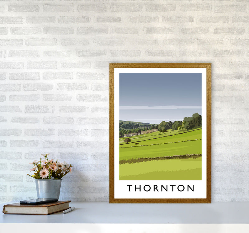 Thornton portrait Travel Art Print by Richard O'Neill A2 Print Only