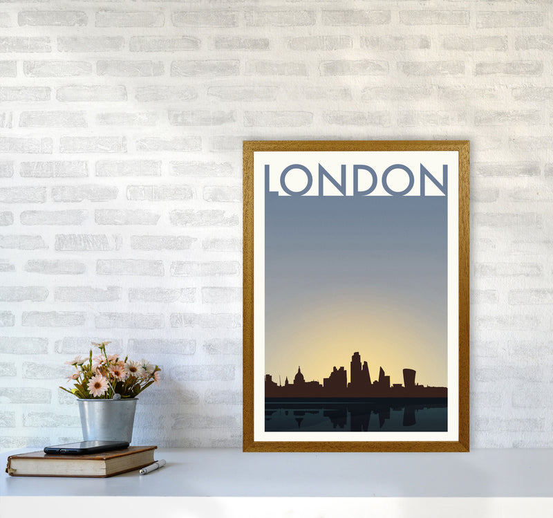 London 4 (Day) Travel Art Print by Richard O'Neill A2 Print Only