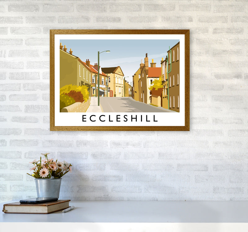 Eccleshill Travel Art Print by Richard O'Neill A2 Print Only