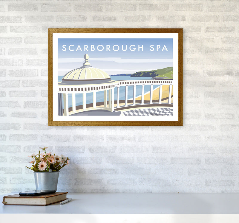 Scarborough Spa Travel Art Print by Richard O'Neill A2 Print Only