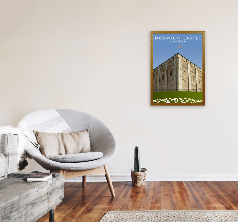Norwich Castle by Richard O'Neill A2 Print Only
