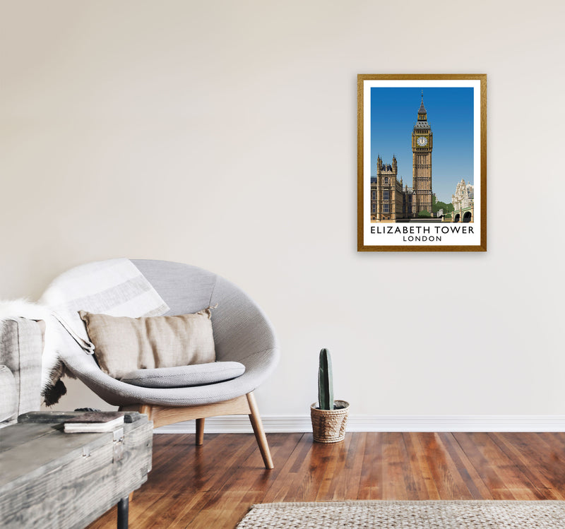 Elizabeth Tower by Richard O'Neill A2 Print Only